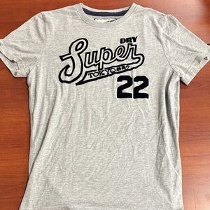 Superdry Light Gray Tokyo Graphic Tee